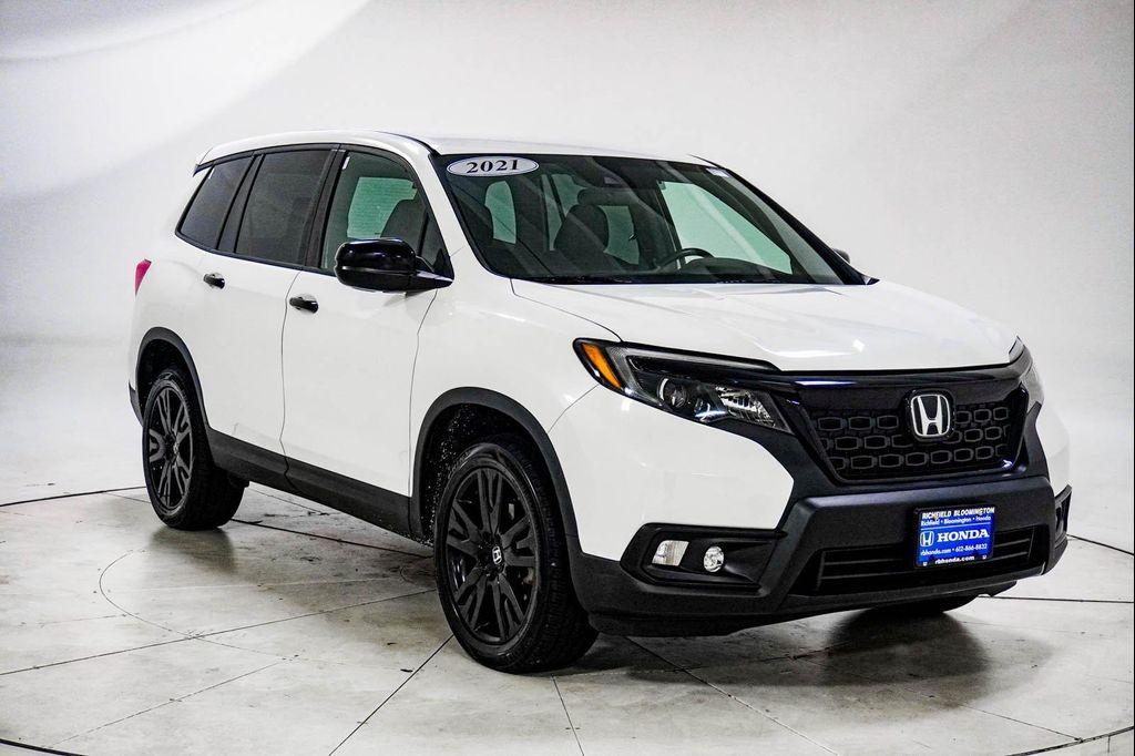 used 2021 Honda Passport car, priced at $19,998