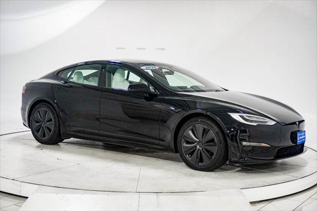 used 2021 Tesla Model S car, priced at $51,998