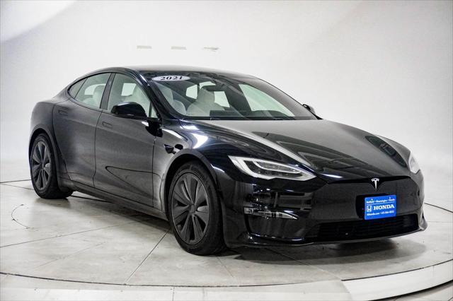 used 2021 Tesla Model S car, priced at $51,998