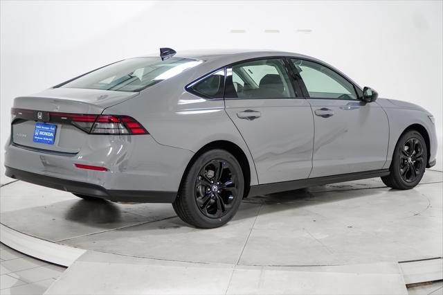 new 2025 Honda Accord car, priced at $30,705