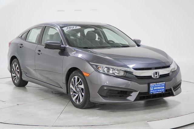 used 2017 Honda Civic car, priced at $14,798