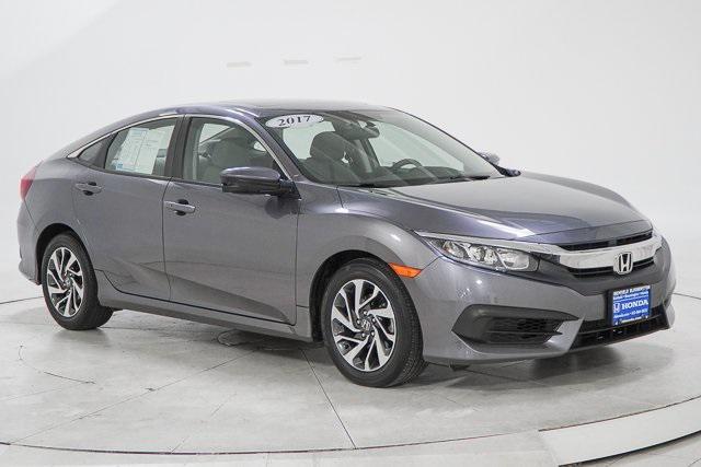 used 2017 Honda Civic car, priced at $14,798