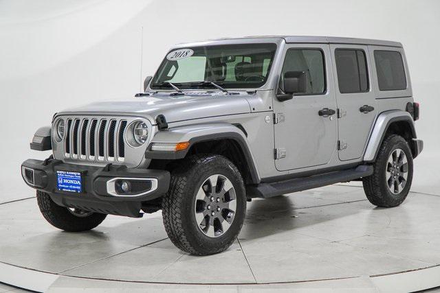 used 2018 Jeep Wrangler Unlimited car, priced at $27,516