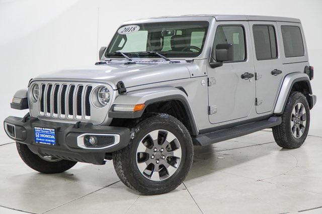 used 2018 Jeep Wrangler Unlimited car, priced at $27,822