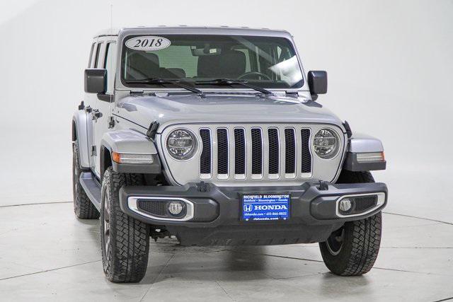 used 2018 Jeep Wrangler Unlimited car, priced at $27,516