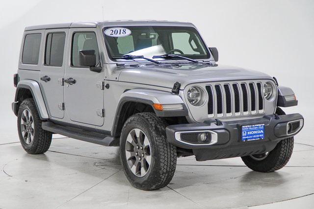 used 2018 Jeep Wrangler Unlimited car, priced at $27,516