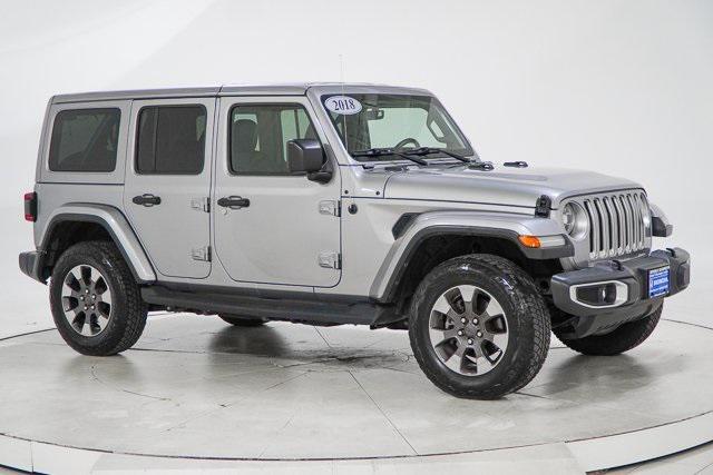 used 2018 Jeep Wrangler Unlimited car, priced at $27,516