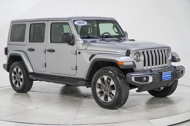 used 2018 Jeep Wrangler Unlimited car, priced at $27,516