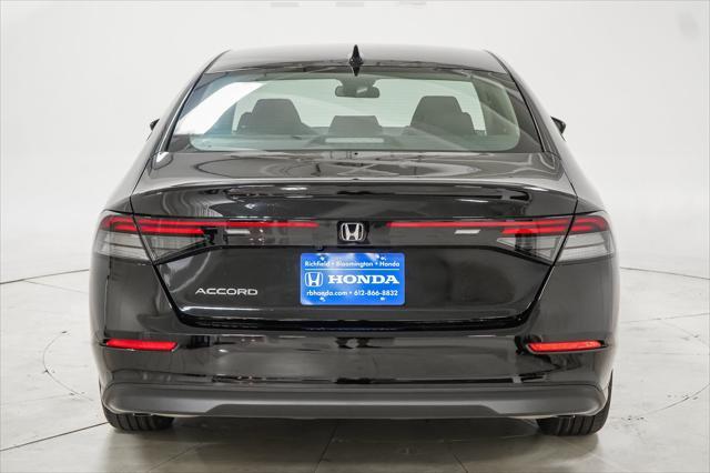 new 2025 Honda Accord car, priced at $30,274