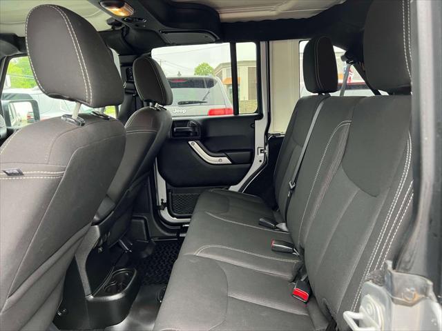 used 2018 Jeep Wrangler JK Unlimited car, priced at $17,342