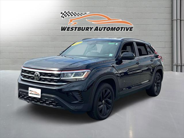 used 2021 Volkswagen Atlas Cross Sport car, priced at $23,993