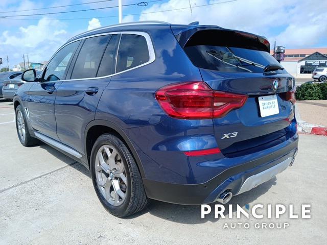 used 2021 BMW X3 car, priced at $27,698