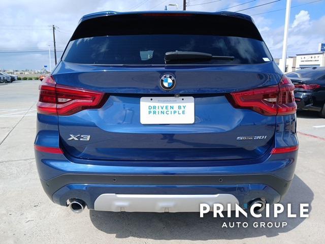 used 2021 BMW X3 car, priced at $27,698