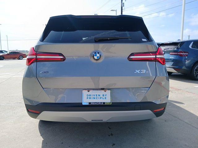new 2025 BMW X3 car, priced at $55,510