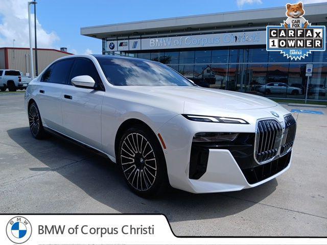 used 2024 BMW 740 car, priced at $82,999