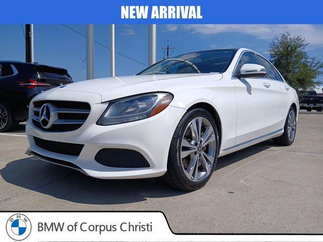 used 2018 Mercedes-Benz C-Class car, priced at $14,999