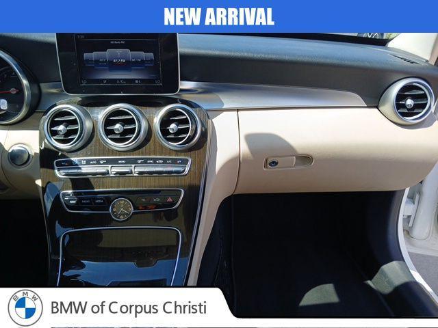 used 2018 Mercedes-Benz C-Class car, priced at $14,999