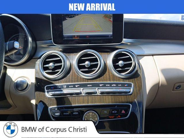 used 2018 Mercedes-Benz C-Class car, priced at $14,999