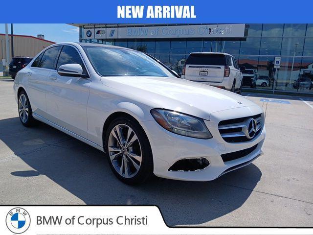 used 2018 Mercedes-Benz C-Class car, priced at $14,999