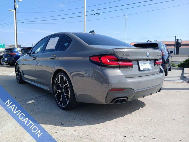 used 2021 BMW M550 car, priced at $54,991