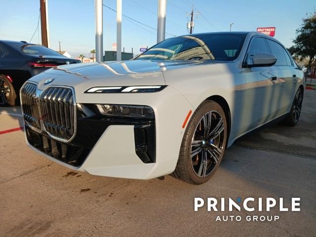 new 2023 BMW 740 car, priced at $99,145