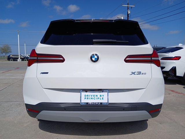 new 2025 BMW X3 car, priced at $56,730