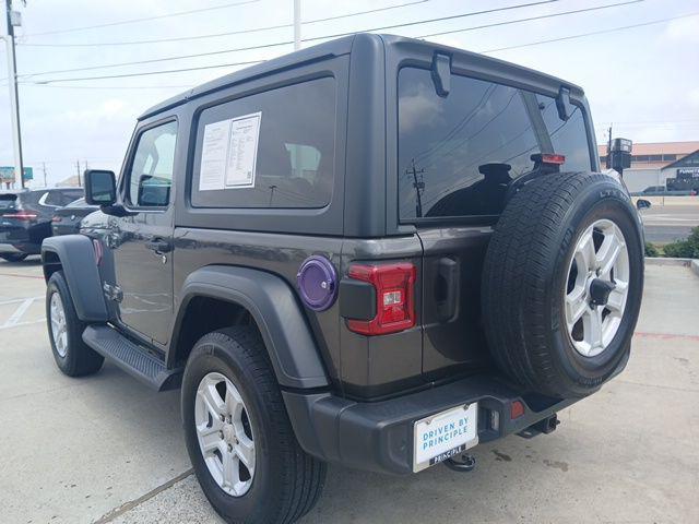 used 2020 Jeep Wrangler car, priced at $28,191