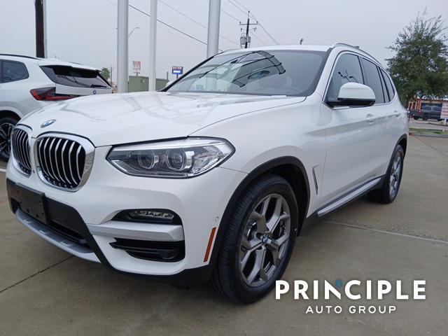 used 2021 BMW X3 car, priced at $25,491