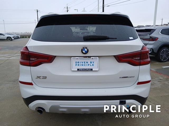 used 2021 BMW X3 car, priced at $25,491