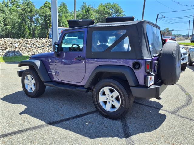 used 2017 Jeep Wrangler car, priced at $16,671