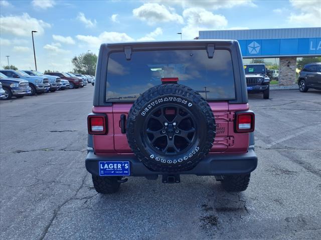 used 2022 Jeep Wrangler car, priced at $36,495