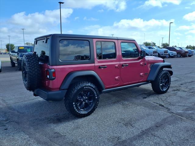 used 2022 Jeep Wrangler car, priced at $36,495