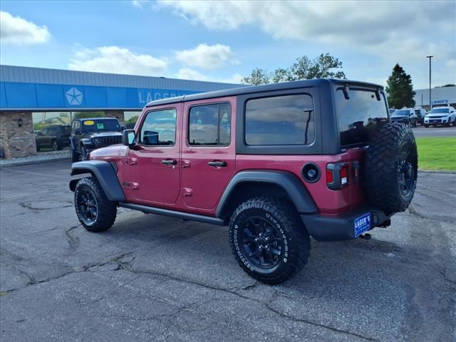 used 2022 Jeep Wrangler car, priced at $36,495