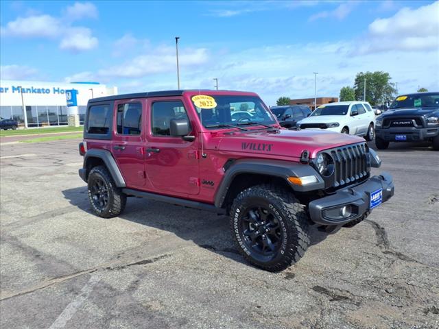 used 2022 Jeep Wrangler car, priced at $36,495