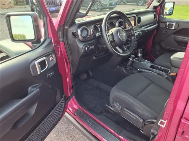 used 2022 Jeep Wrangler car, priced at $36,495