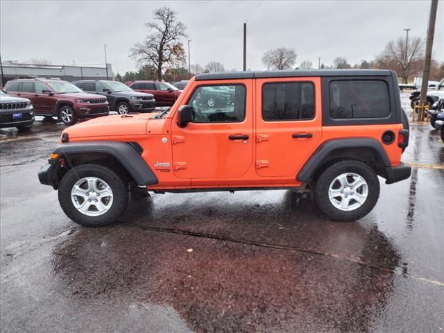 used 2018 Jeep Wrangler Unlimited car, priced at $21,499