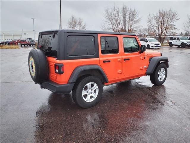 used 2018 Jeep Wrangler Unlimited car, priced at $21,499