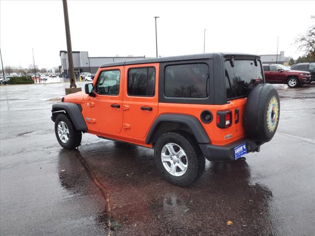 used 2018 Jeep Wrangler Unlimited car, priced at $21,499