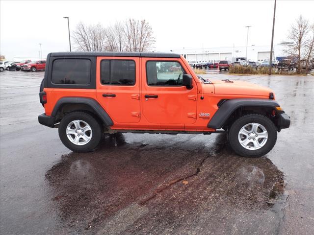 used 2018 Jeep Wrangler Unlimited car, priced at $21,499