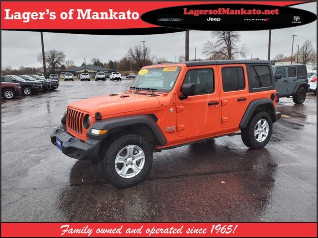 used 2018 Jeep Wrangler Unlimited car, priced at $21,499