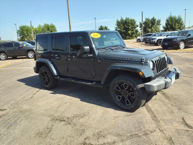 used 2017 Jeep Wrangler Unlimited car, priced at $26,995