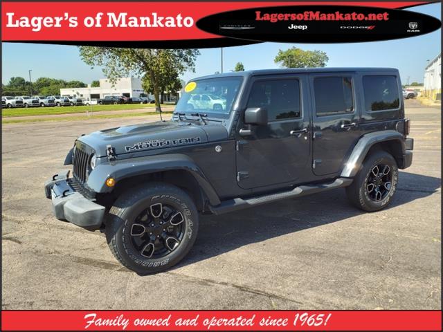 used 2017 Jeep Wrangler Unlimited car, priced at $26,995