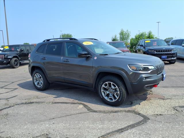 used 2022 Jeep Cherokee car, priced at $27,595