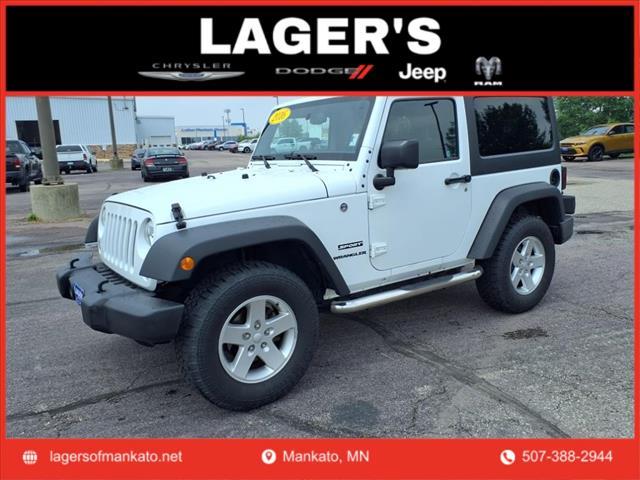 used 2016 Jeep Wrangler car, priced at $19,995