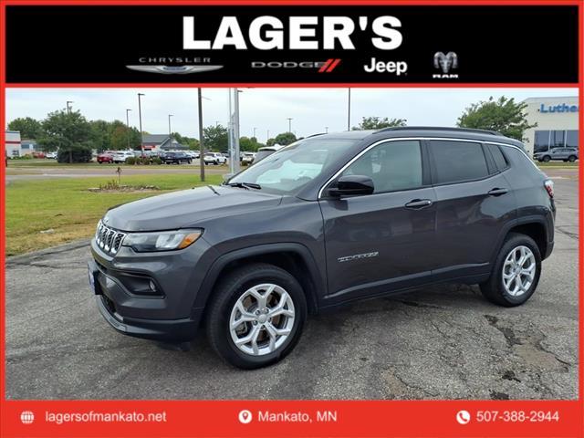 used 2024 Jeep Compass car, priced at $25,495