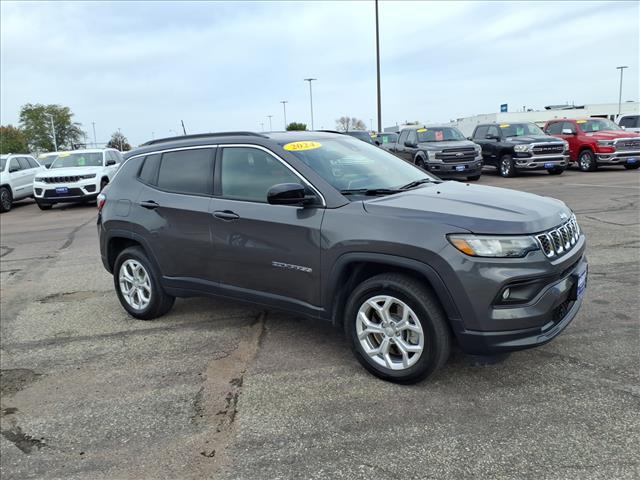 used 2024 Jeep Compass car, priced at $25,495