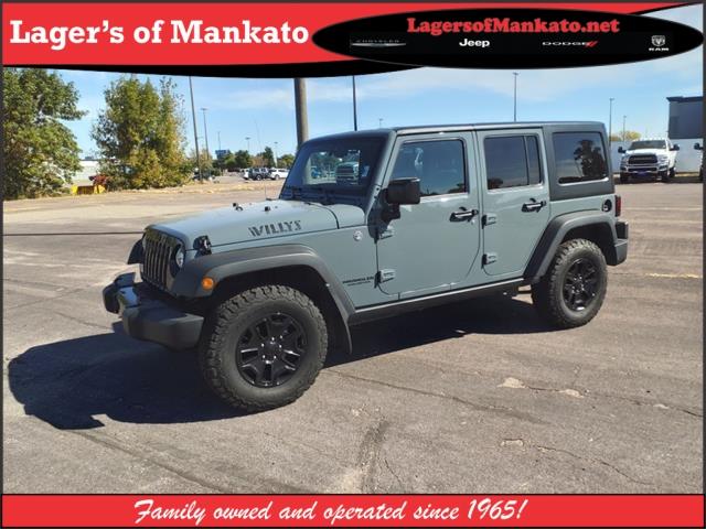 used 2015 Jeep Wrangler Unlimited car, priced at $24,998