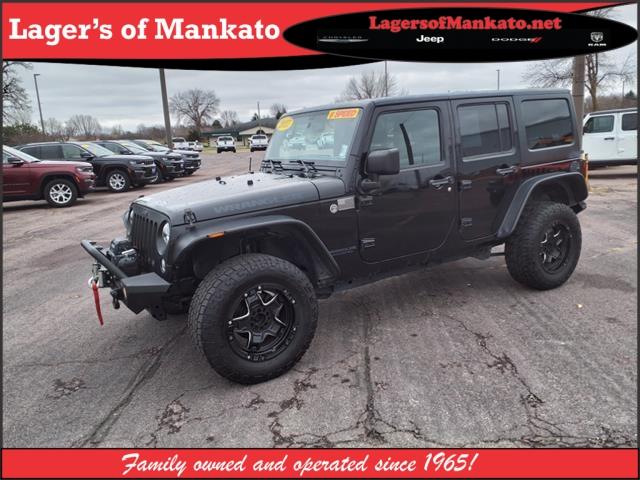 used 2017 Jeep Wrangler car, priced at $19,998