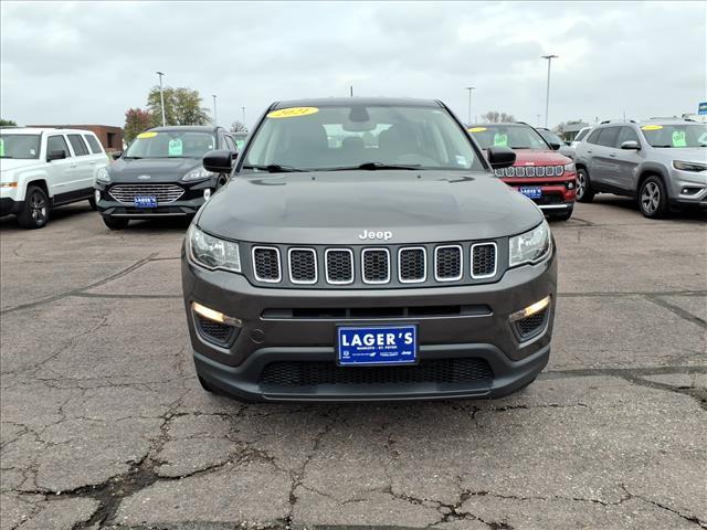 used 2021 Jeep Compass car, priced at $15,495