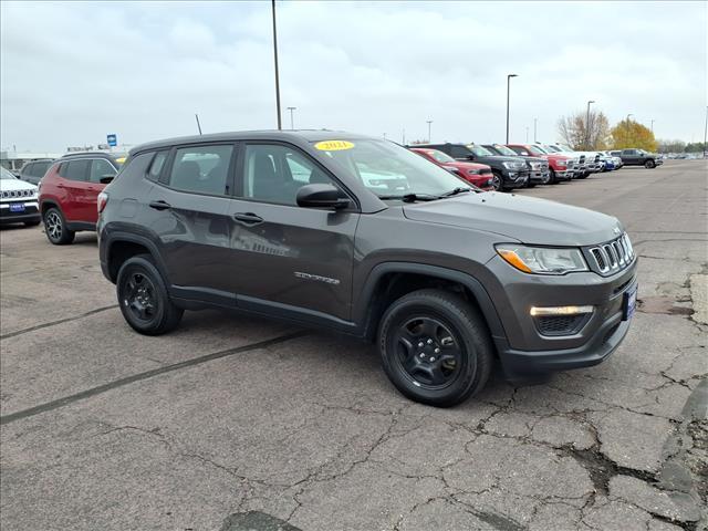 used 2021 Jeep Compass car, priced at $15,495